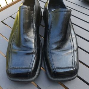 Steve Madden Men's Shoes Slip On Loafer Leather Black Size 10